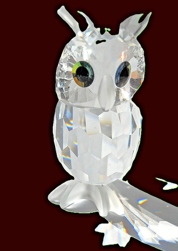 Swaroski gufo figure - figure,