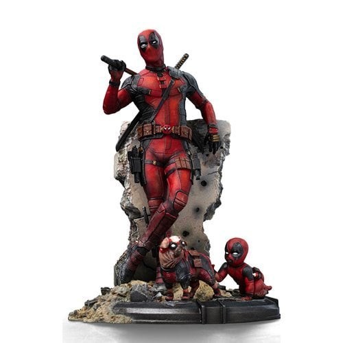 Statua deadpool iron studios - statua,