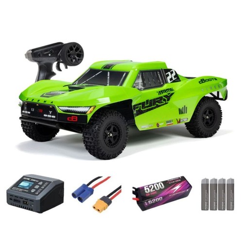 Arrma fury 2wd rtr verde - fury,
