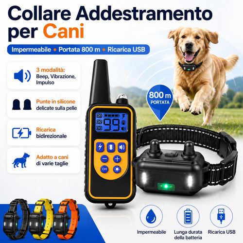 Collare anti abbaio - collare,