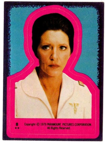 Adesivo topps star trek 1979 - adesivo,