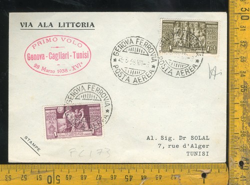 Regno posta aerea 1938 - regno,