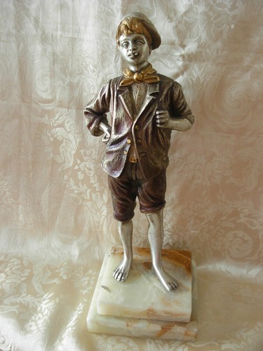 Scultura statua bronzo - bronzo, bottega