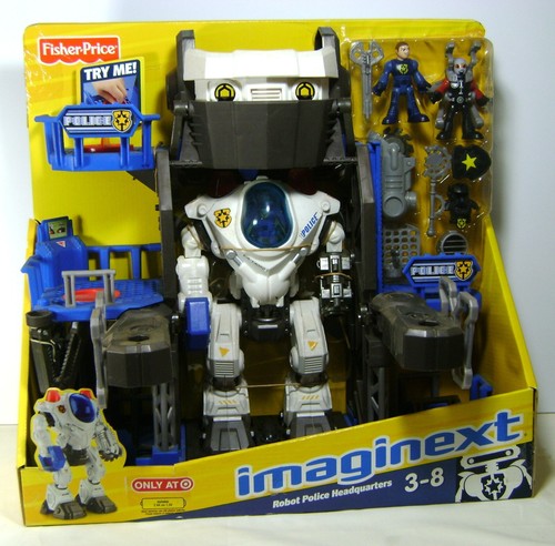 Imaginext robot police - imaginext,