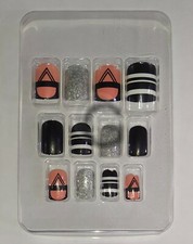 Unghie per mani finte fantasie varie non adesive nail art