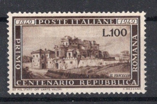 Italia 1949 centenario della - 1949,