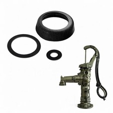 Pompa Manuale per Pozzi con Tazza in Pelle per Uso in Giardino