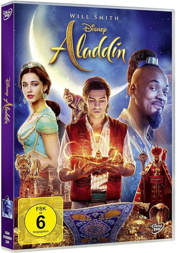 Dvd disney aladdin mena - aladdin,