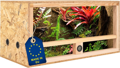 Terrario legno 80x40x40 cm - legno,
