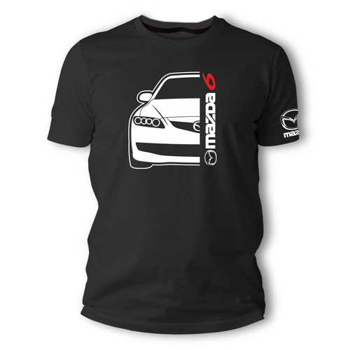 Shirt unisex mazda 6 - t-shirt,