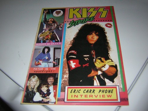 Kiss magazine strike fanzine - kiss,