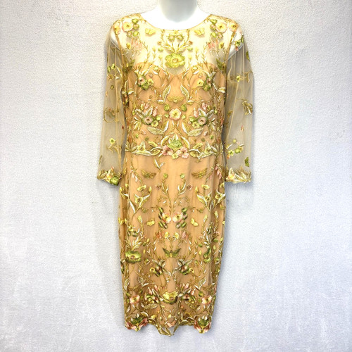 Abito donna tulle ricamato - abito,