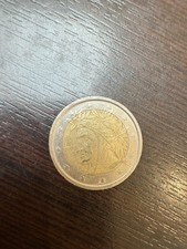 Moneta Da 2 Euro Rara Dante