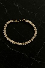 Bracciale tennis oro taglio - oro,