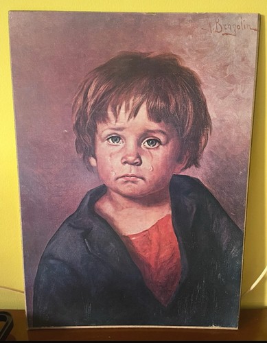 Quadro vintage bambino - vintage,