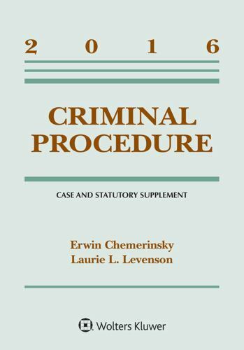 Criminal procedure 2016 - criminal, 2016: