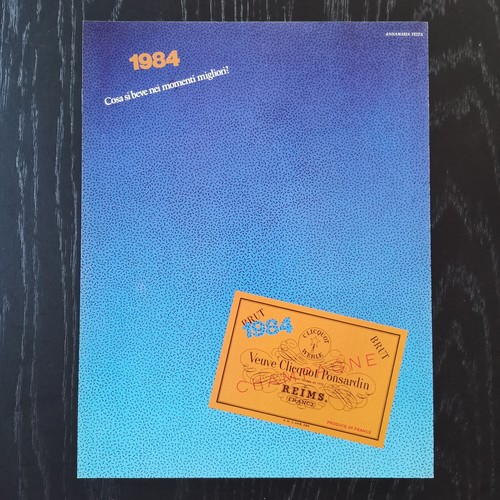 1983 veuve clicquot ponsardin - 1983,