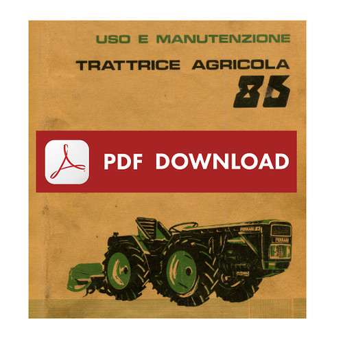 Ferrari trattrice manuale - ferrari,