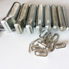 Occhielli metallo forma - in,
