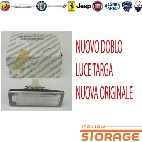 Nuovo doblo 2009 luce targa - nuovo,