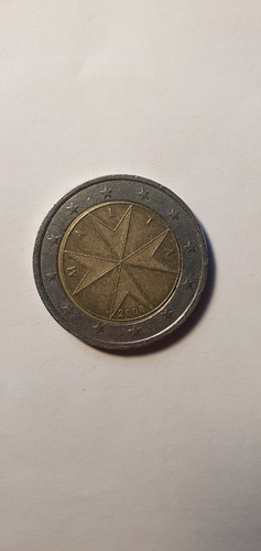 Moneta euro rara malta - rara,,