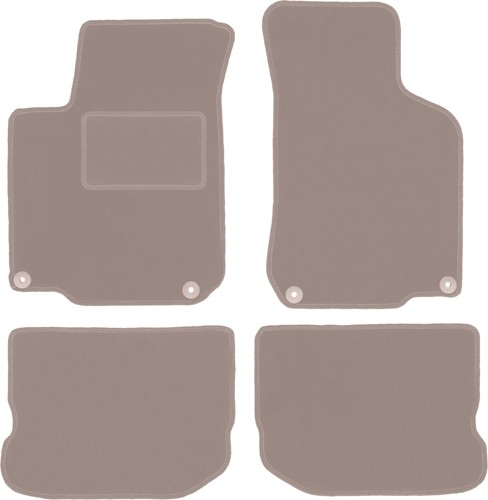 Tappetini velluto beige - tappetini,