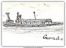 Gondola steam yacht - gondola,