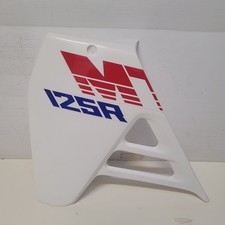 carena fianchetto sinistro HONDA MTX 125 R 19025-KS3-305ZC bianco rosso NUOVO