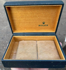 Scatola orologio Rolex originale 68.00.55 scatola verde scatola in legno senza cassa