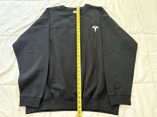 Felpa uomo nera tesla - felpa,