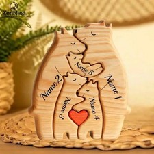 Puzzle famiglia orsi - orsi, in