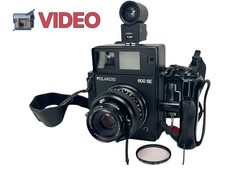 Leggere [ Quasi Perfetto] Polaroid 600SE Film Fotocamera 127mm F/4.7 Lente 6x7