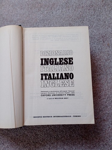 Dizionario inglese italiano