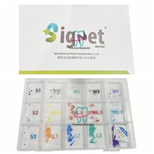 Kit Stampaggio Trial Sigillo Dentale Anteriore e Posteriore Matrice Trasparente