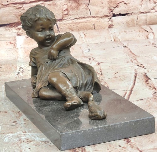 Giunone firmato bronzo ragazza - firmato,