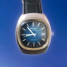 Glashutte SPEZICHRON  GUB 1127 RARE 22 Rubis GUB WASSERGESCHUTZT 250653 AUTOMAT