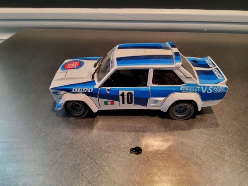 Fiat 131 rally polistil bianco - fiat,