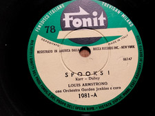 78 giri-10"LOUIS  ARMSTRONG