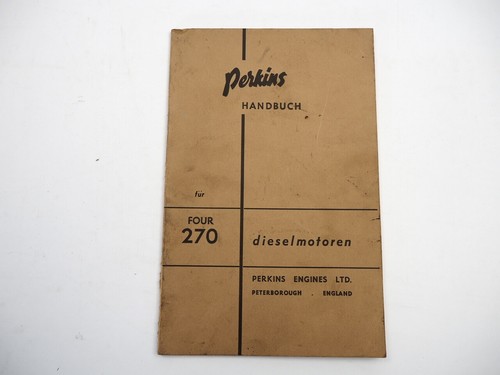 Perkins 270 motore diesel - 4.270,