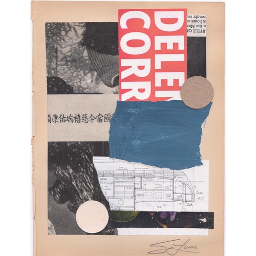 Collage originale arte moderna