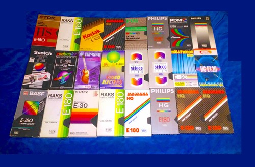 Lotto vhs registrazioni - lotto, 24