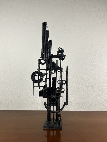 Scultura ferro motore anni