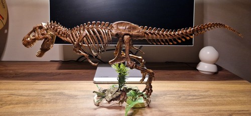 Scheletro rex jurassic park - scheletro, t