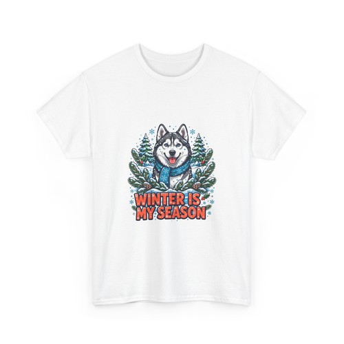 Maglietta husky winter my - is,