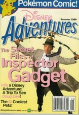 DISNEY ADVENTURE MAGAZINESUMMER 1999 - INSPECTOR GADGET BRODERICK