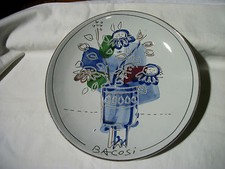 Piatto Ceramica Deruta Bacosi