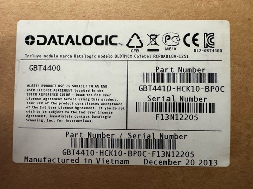 Datalogic gryphon scanner - datalogic, di