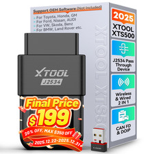 XTOOL XTS500 J2534 Pass-Thru