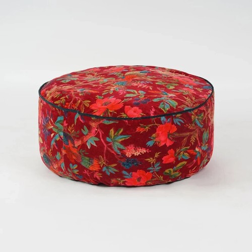 Pouf boho copri ottomano
