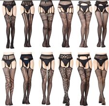 INTIMO SEXY DONNA CALZE ELASTICHE VARI MODELLI TAGLIA UNICA